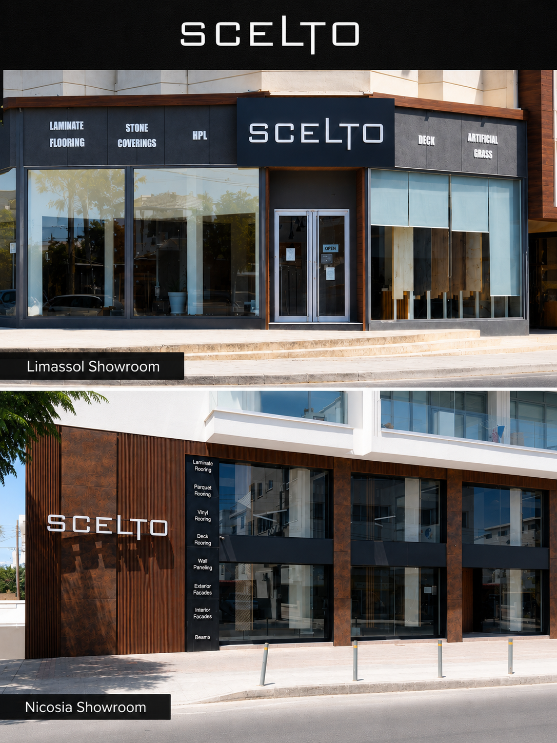 SCELTO material showroom